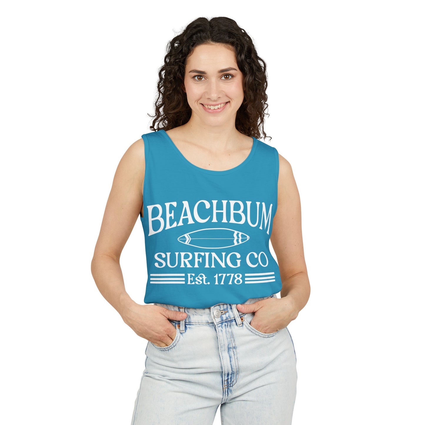 Beach Bum Unisex Garment-Dyed Tank Top