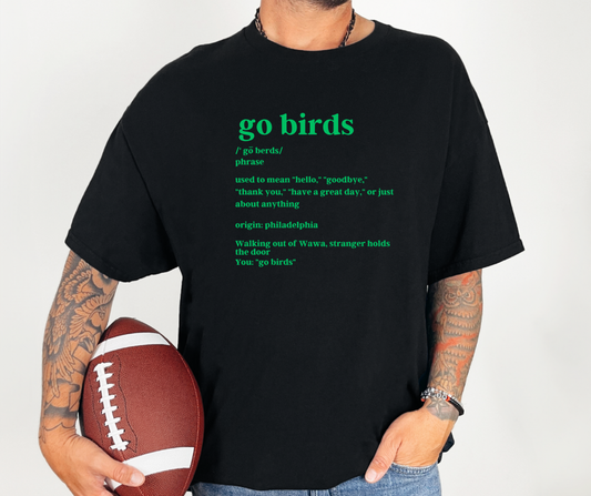 Go Birds Phrase